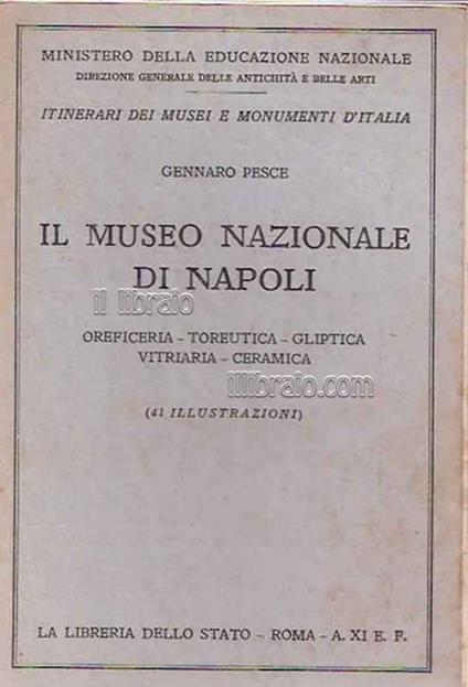 Il Museo Nazionale di Napoli - G. Pesce - copertina