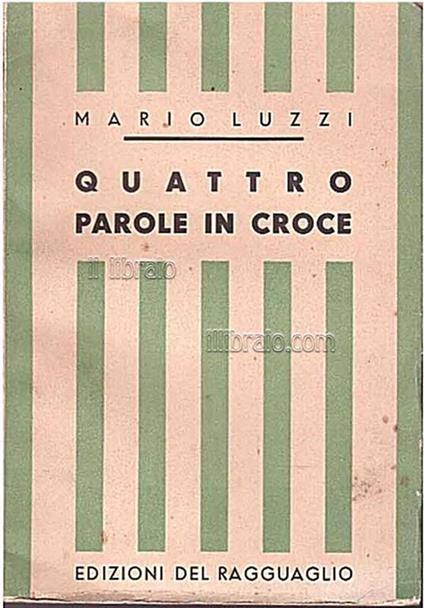 Quattro Parole In Croce - Mario Luzzi - copertina