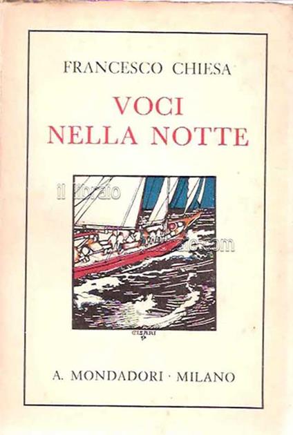 Voci nella notte - Francesco Chiesa - copertina