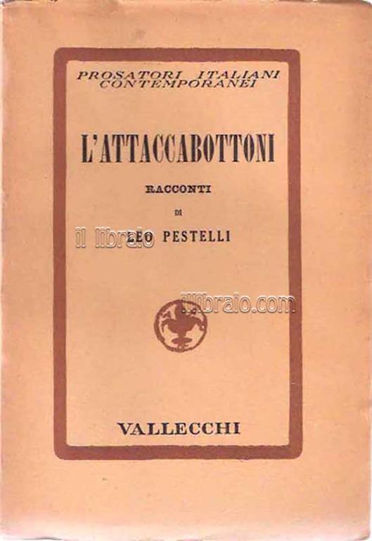 L' attaccabottoni - Leo Pestelli - copertina