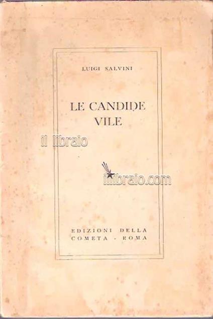 Le candide vile. Poesie jugoslave - Luigi Salvini - copertina