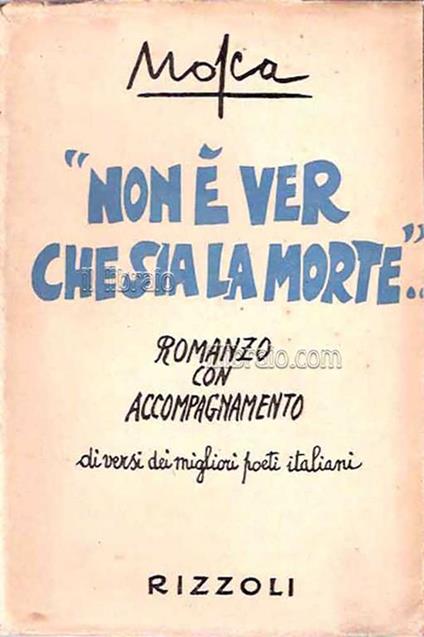 Non è ver che sia la morte… - G. Mosca - copertina