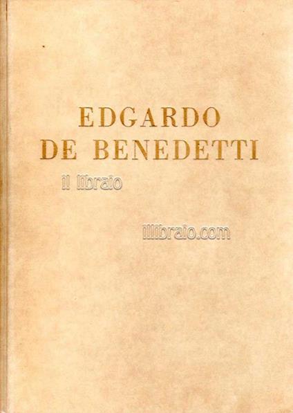 Edgardo De Benedetti - Pirro Rost - copertina