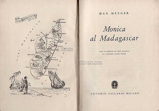 Monica al Madagascar - M. Metzger - copertina