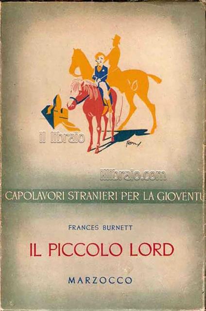 Il piccolo Lord - Frances H. Burnett - copertina