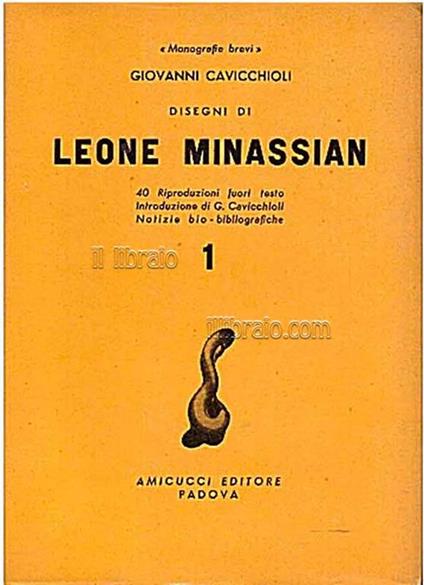 Disegni di Leone Minissian - G. Cavicchioli - copertina