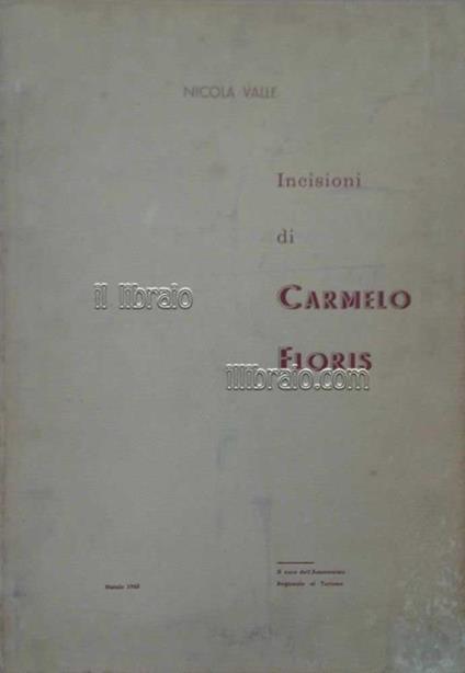 Incisioni di Carmelo Floris - Nicola Valle - copertina