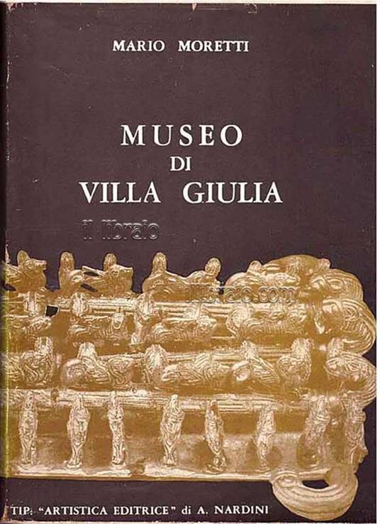 Museo di Villa Giulia - M. Moretti - copertina