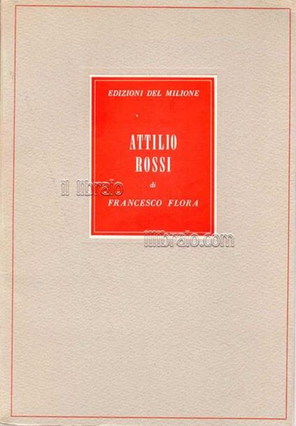 Attilio Rossi - Federico Flora - copertina