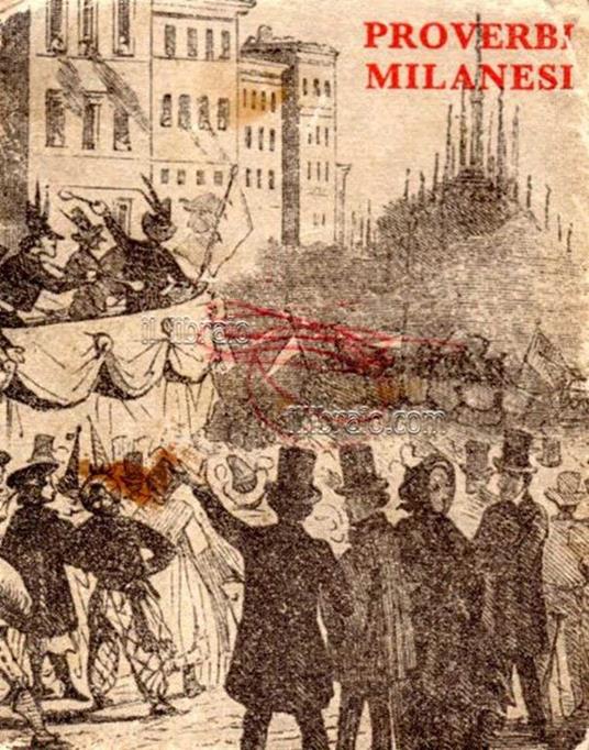 Proverbi milanesi - Giovanni Scheiwiller - copertina