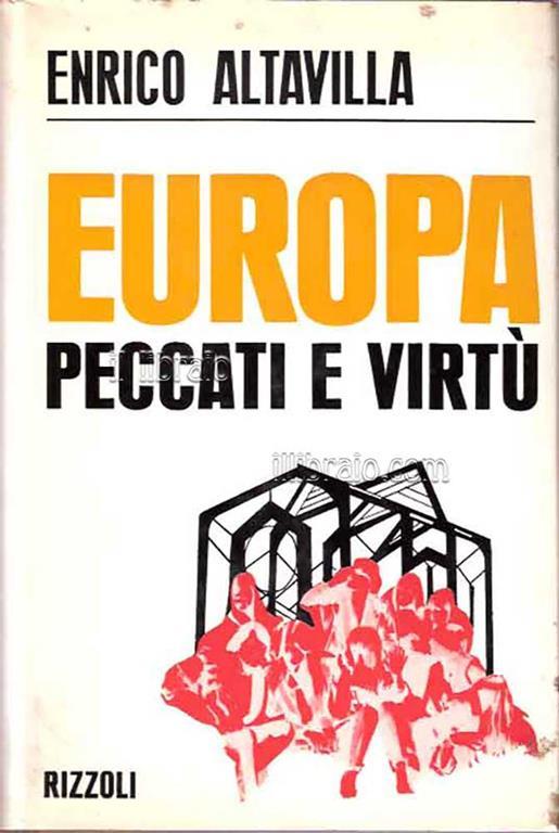 Europa, peccati e virtù - Enrico Altavilla - copertina