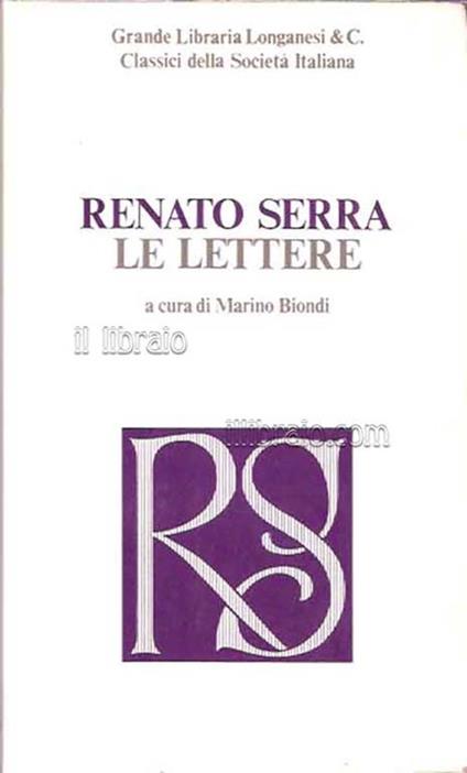 Le Lettere - Joselita Raspi Serra - copertina