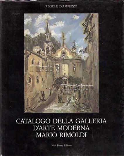 Catalogo della Galleria d'Arte Moderna Mario Rimoldi - Licisco Magagnato - copertina