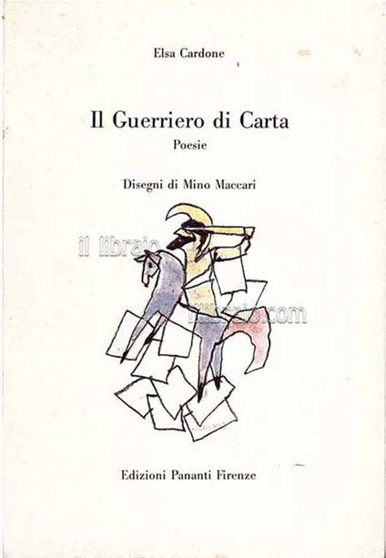 Il guerriero di carta - Elsa Cardone - copertina