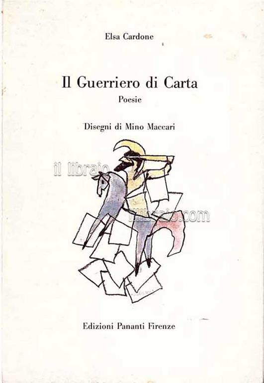 Il guerriero di carta - Elsa Cardone - copertina