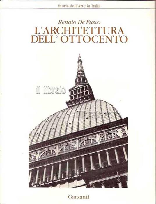 L' Architettura dell'Ottocento - R. De Fusco - copertina