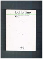 Bollettino du dipartimento di urbanistica dello iuav n° 6-7 luglio 1987. USL studio per la localizzazione di una nuova struttura opsedaliera in Versilia il sistema operativo Unix architettura e pianificazione del paesaggio il recupero dei Docks delle citt