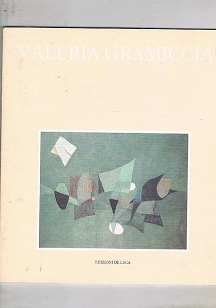 Valeria Gramiccia. Catalogo della mostra fatta a Praga nel 1994 - Bruno Mantura - copertina