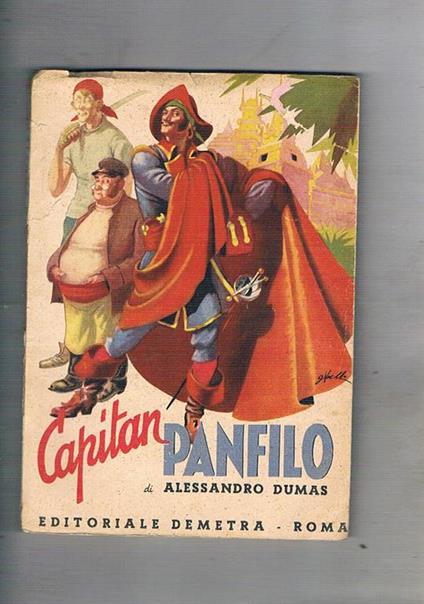 Capitan Panfilo. Riduzione di Athos Banti - Alexandre Dumas - copertina