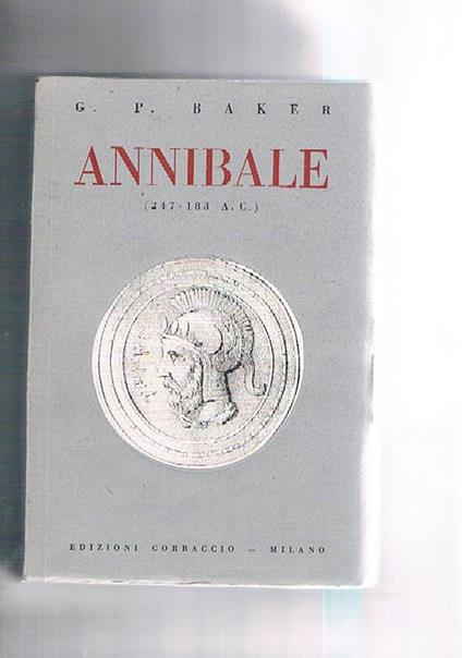 Annibale (247 - 183 a.c.) - George Baker - copertina
