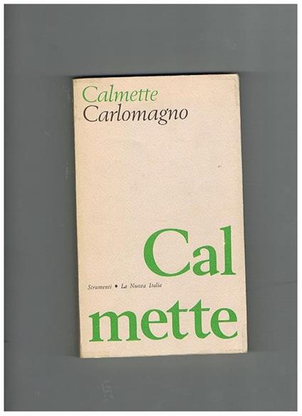 Carlomagno - Joseph Calmette - copertina