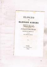 Elogio di Casilde Albini scritto da A. B. a Sua Eccellenza il Principe D. Pietro Odescalchi dei Duchi del Sirmio ec. ec. direttor del Giornale Arcadico