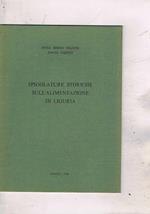 Spigolature storiche sull'alimentazione in Liguria