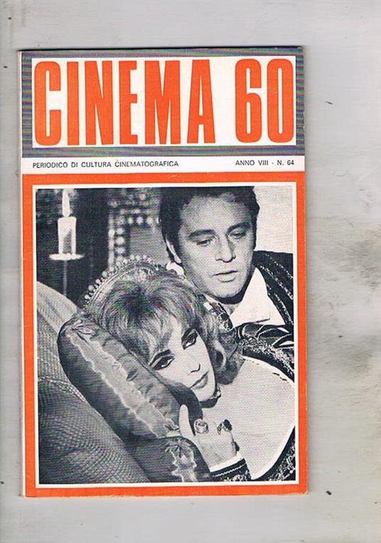 Cinema 60, rivista mensile di cultura cinematografica. n° 64 del 1966 - copertina