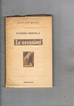 Le occasioni poesie II° 1928-1939. Prima edizione Mondadori