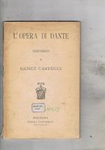 L' opera di Dante, discorso