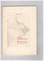 Cenni sull'economia di Massalunense tra i sec. XIV e XV