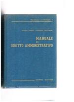 Manuale di diritto amministrativo