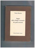 Saggio sullo sviluppo economico dei paesi arretrati