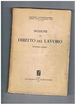 Nozioni di diritto del lavoro