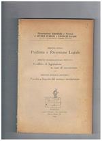 Diritto civile: Pauliana e Revisione Legale diritto internazionale privato: conflitto di legislazione in caso di successione diritto civile canonico: facoltà a disporre del monaco secolarizzato