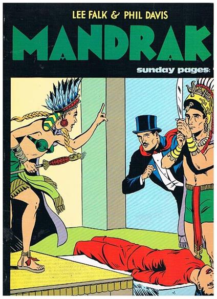 Mandrake. Sunday pages 1952. n° 12 del marzo 1987 - Lee Falk - copertina