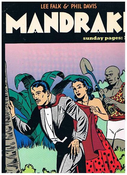 Mandrake. Sunday pages 1955. n° del 21 luglio 1989 - Lee Falk - copertina