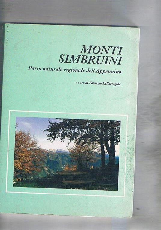 Il parco naturale regionale Monti Simbrini - copertina