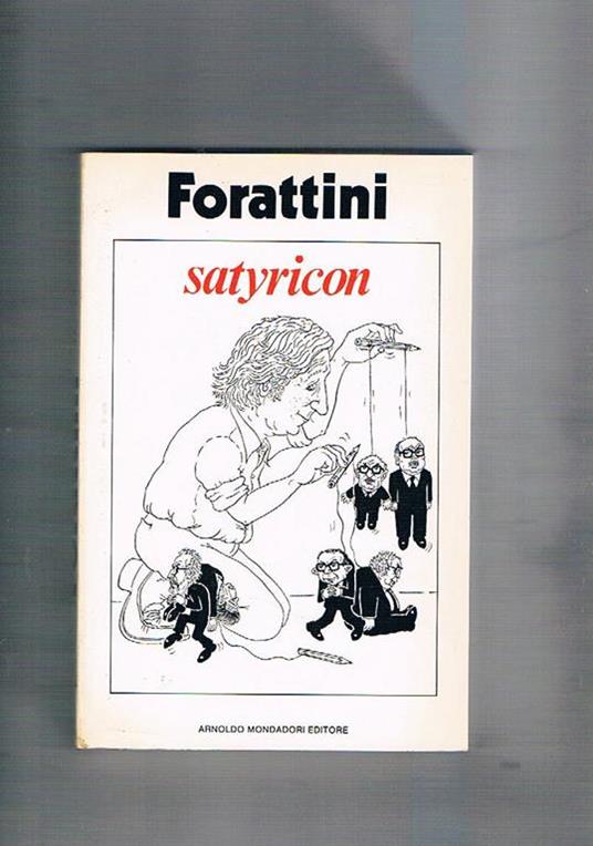 Satyricon - Giorgio Forattini - copertina