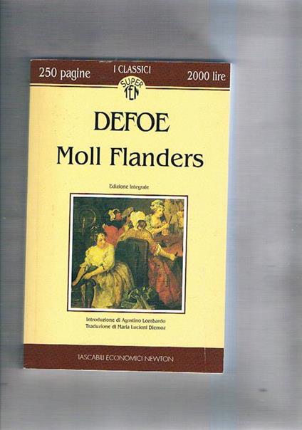 Moll Flanders - Daniel Defoe - copertina