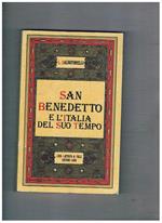 San Benedetto e l'Italia del suo tempo