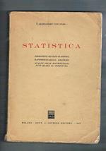 Statistica. Formazione dei dati statistici, rappresentazioni grafiche, analisi delle distribuzioni univariate di frequenza