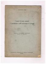 I musei di storia naturale e specialmente quelli universitari di zoologia. Estratto da La Ricerca Scientifica, anno 23°, n° 8 - agosto 1953