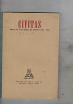 Civitas. Rivista mensile di studi politici. anno 29° n° apr. 1978. Jacques maritain essere con il popolo Jacques Maritain e il fascismo fondo regionale europeo: bilancio e prospettive il problema arabo-israeliano e l'iniziativa di pace di sadat: appunti s