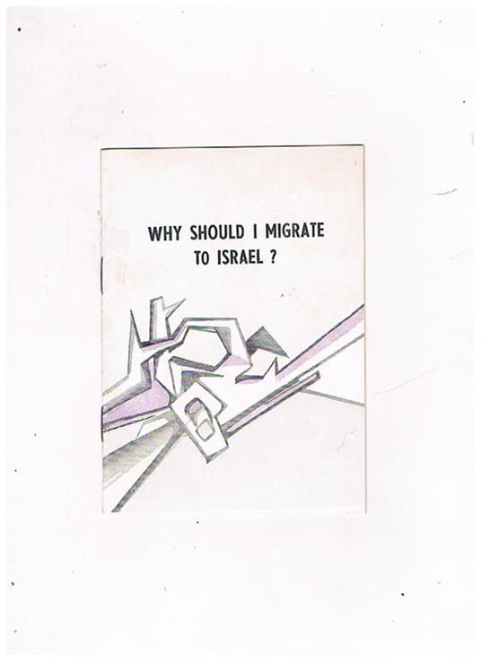 Why should i migrate to Israel? - copertina