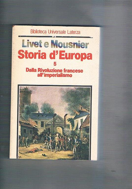 Storia d'Europa - Georges Livet - copertina