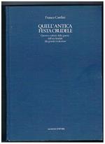 Quell'antica festa crudele guerra e cultura della guerra dall'età feudale alla grande rivoluzione