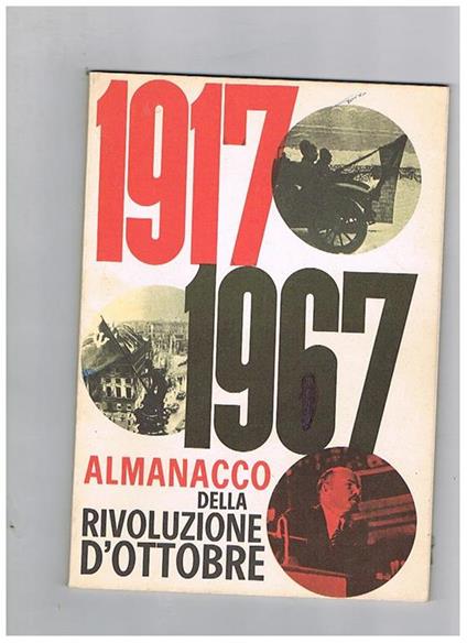 Almanacco della rivoluzione d'ottobre 1917-1967 - copertina