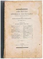 Archivio storico siciliano. pubblicazione periodica della Società Siciliana per la storia patria nuova serie anno XLV