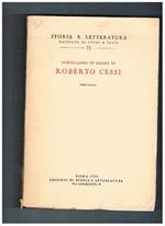 Miscellanea in onore di Roberto Cessi